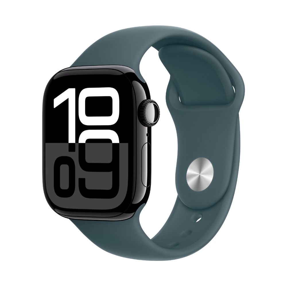 Apple watch 10 Jet Black & Lake Green