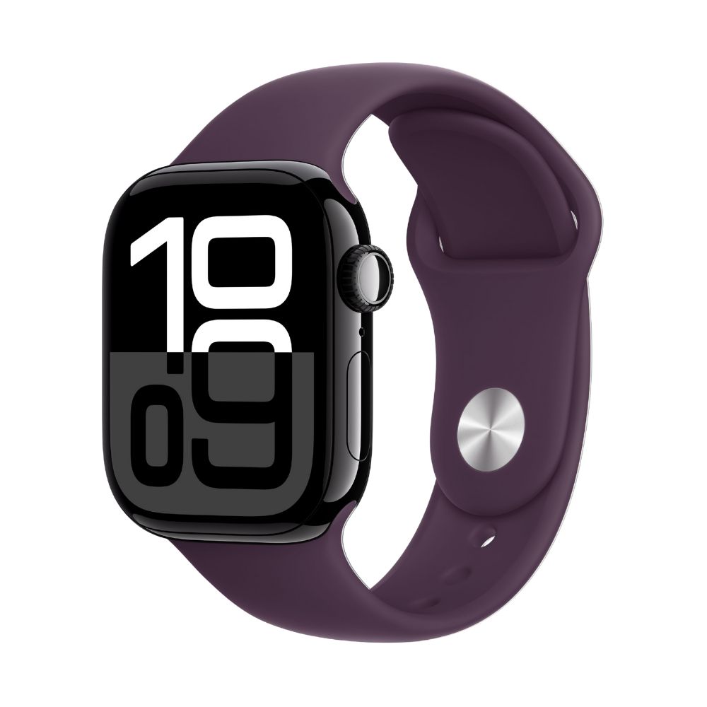Apple watch 10 Jetblack & Plum