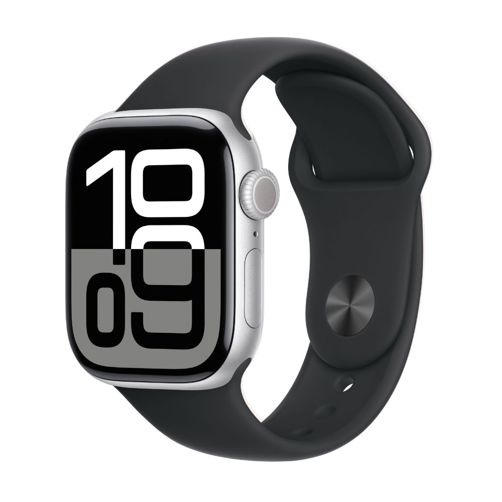 Apple watch 10 Silver & black