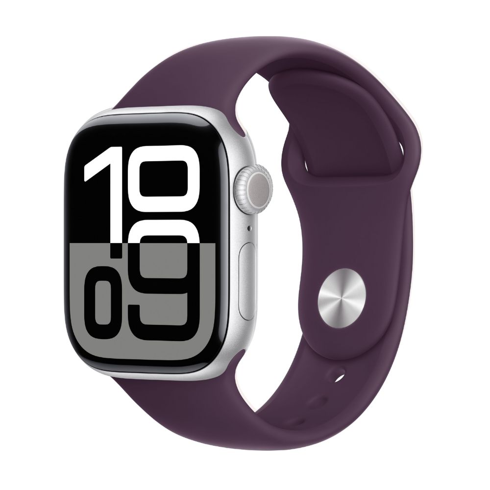 Apple watch 10 Silver & plum