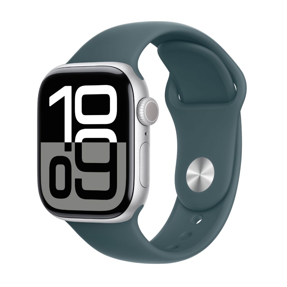 Apple watch 10 Silver & lake green