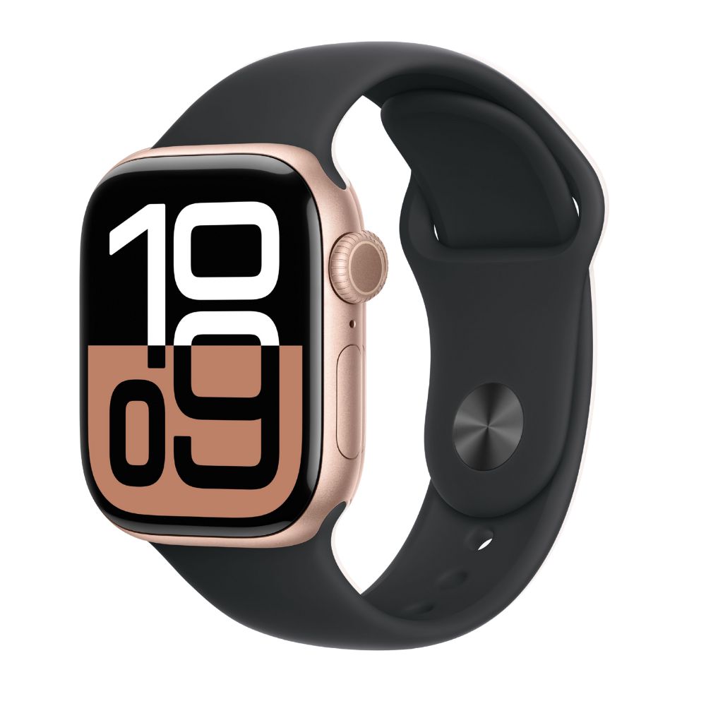 Apple watch 10 Rosegold & Black