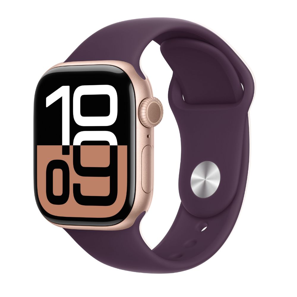 Apple watch 10 Rosegold & plum